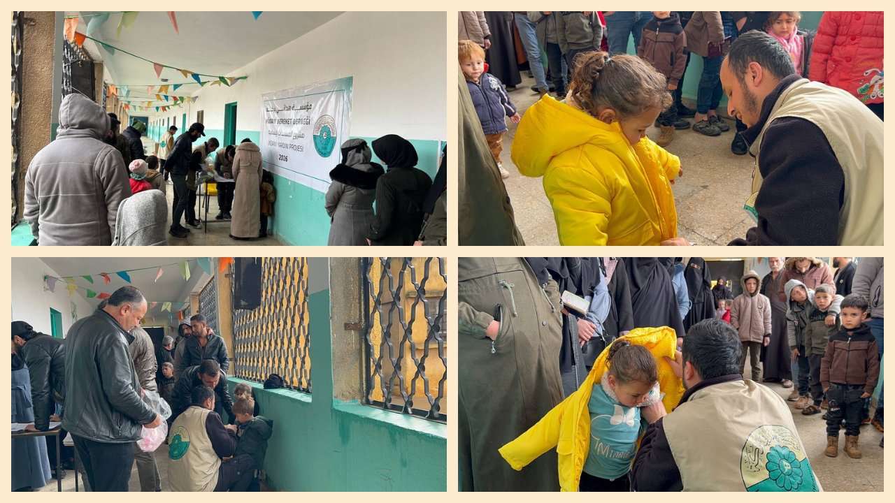 توزيع ملابس أطفال من عمر يوم إلى خمسة...